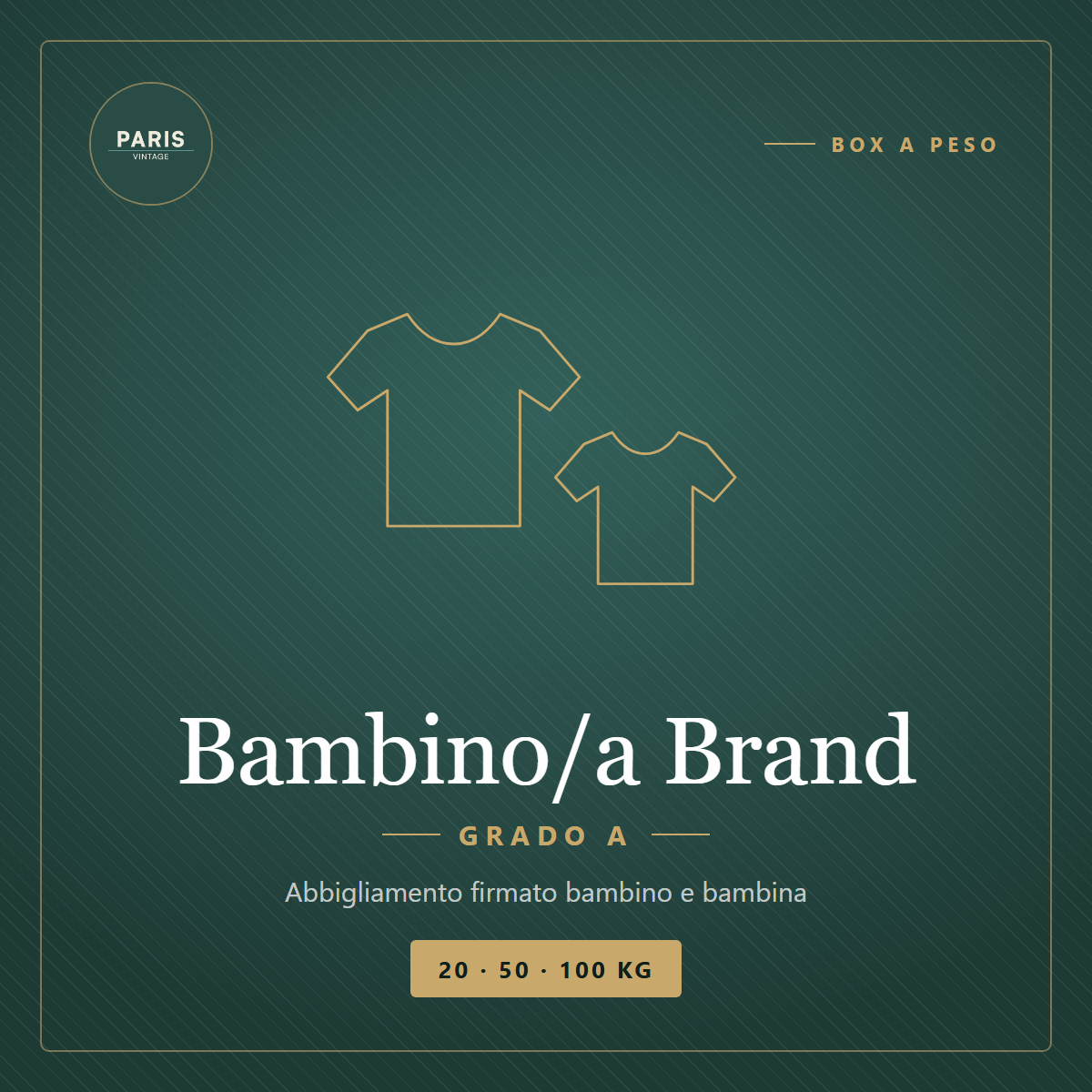 Box Bambino/a Brand - Grado A — Vintage Paris