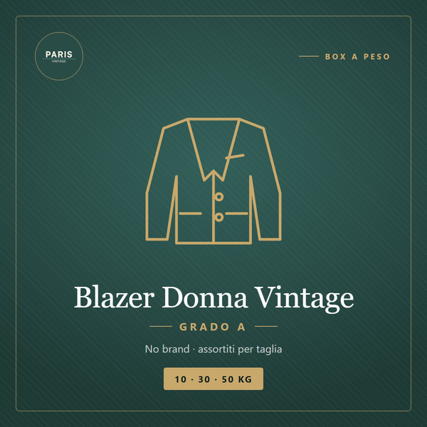 Box Blazer Donna Vintage (No Brand) - Grado A