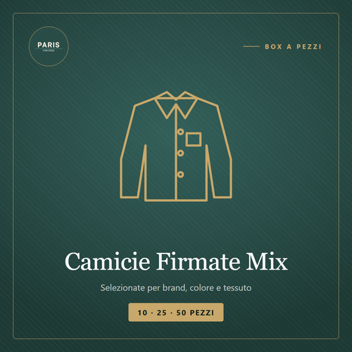 Box Camicie Firmate Mix — Vintage Paris