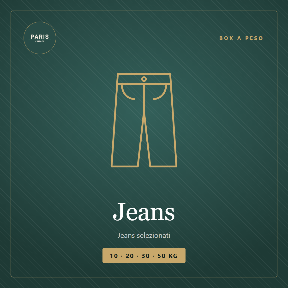 Box Jeans — Vintage Paris