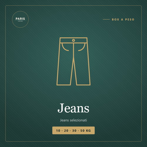 Box Jeans — Vintage Paris