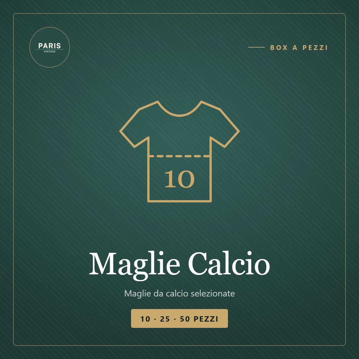 Box Maglie Calcio — Vintage Paris