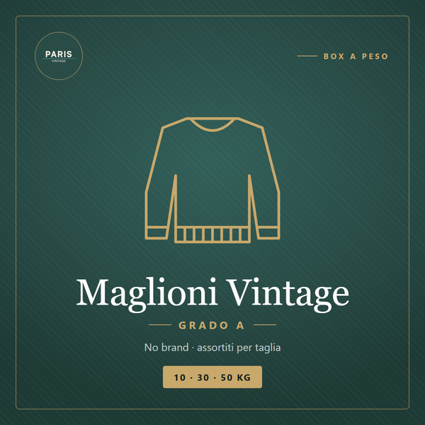 Box Maglioni Vintage (No Brand) - Grado A