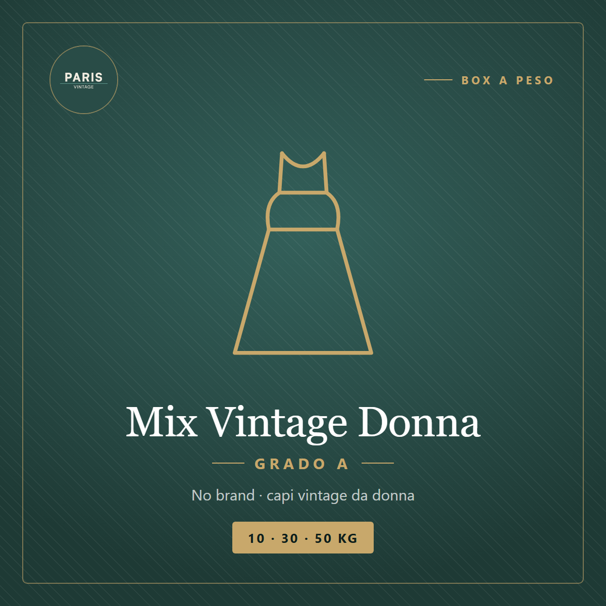 Box Mix Vintage Donna (No Brand) - Grado A — Vintage Paris