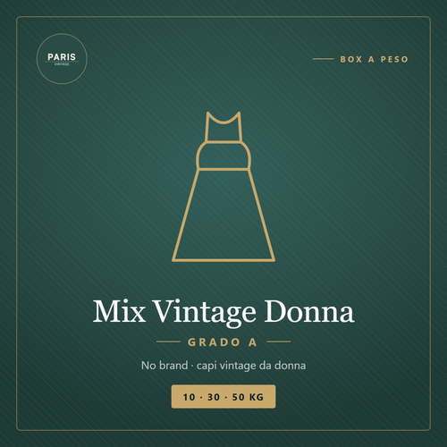 Box Mix Vintage Donna (No Brand) - Grado A — Vintage Paris