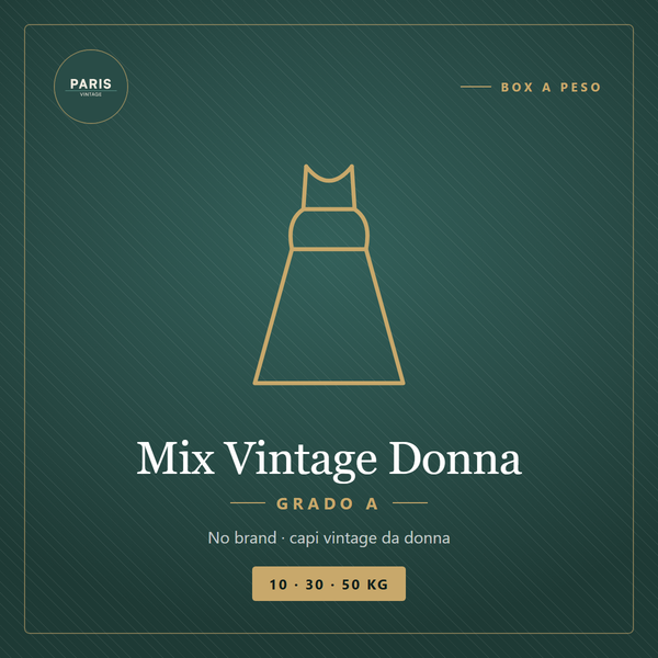 Box Mix Vintage Donna (No Brand) - Grado A