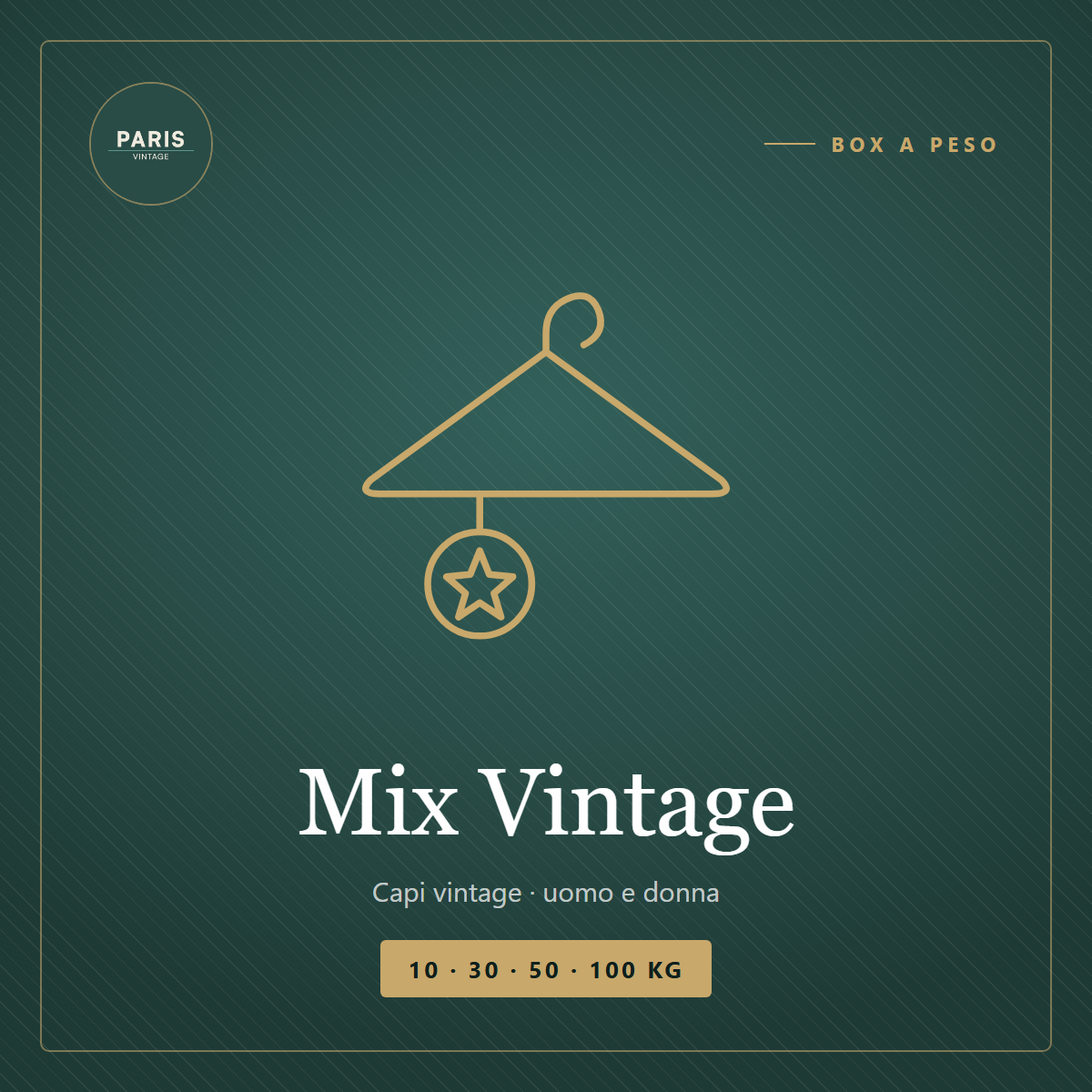 Box Mix Vintage — Vintage Paris