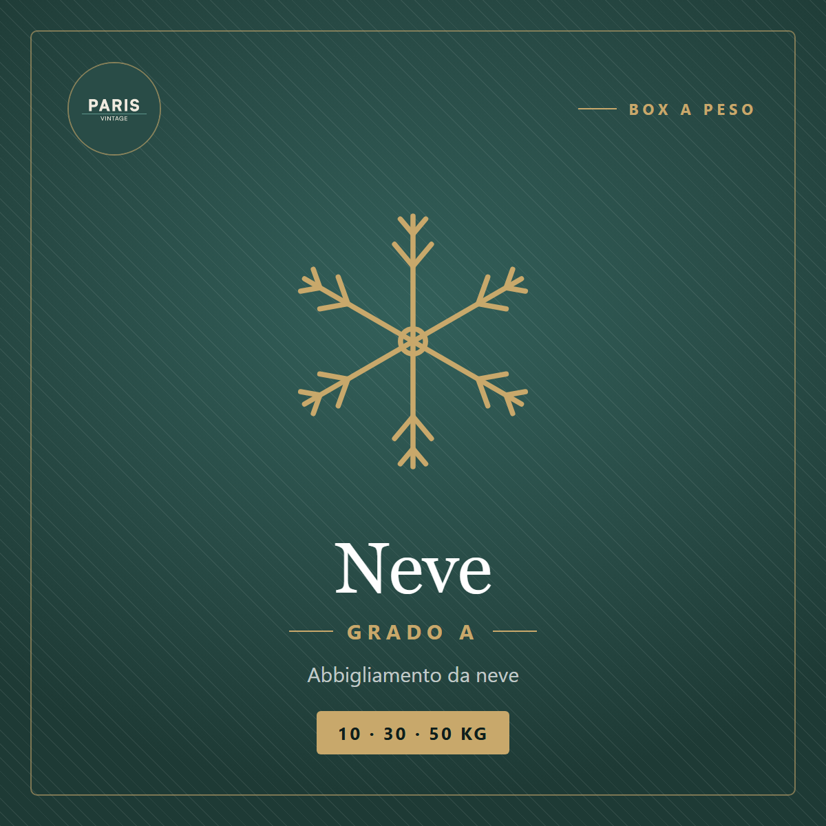 Box Neve - Grado A — Vintage Paris