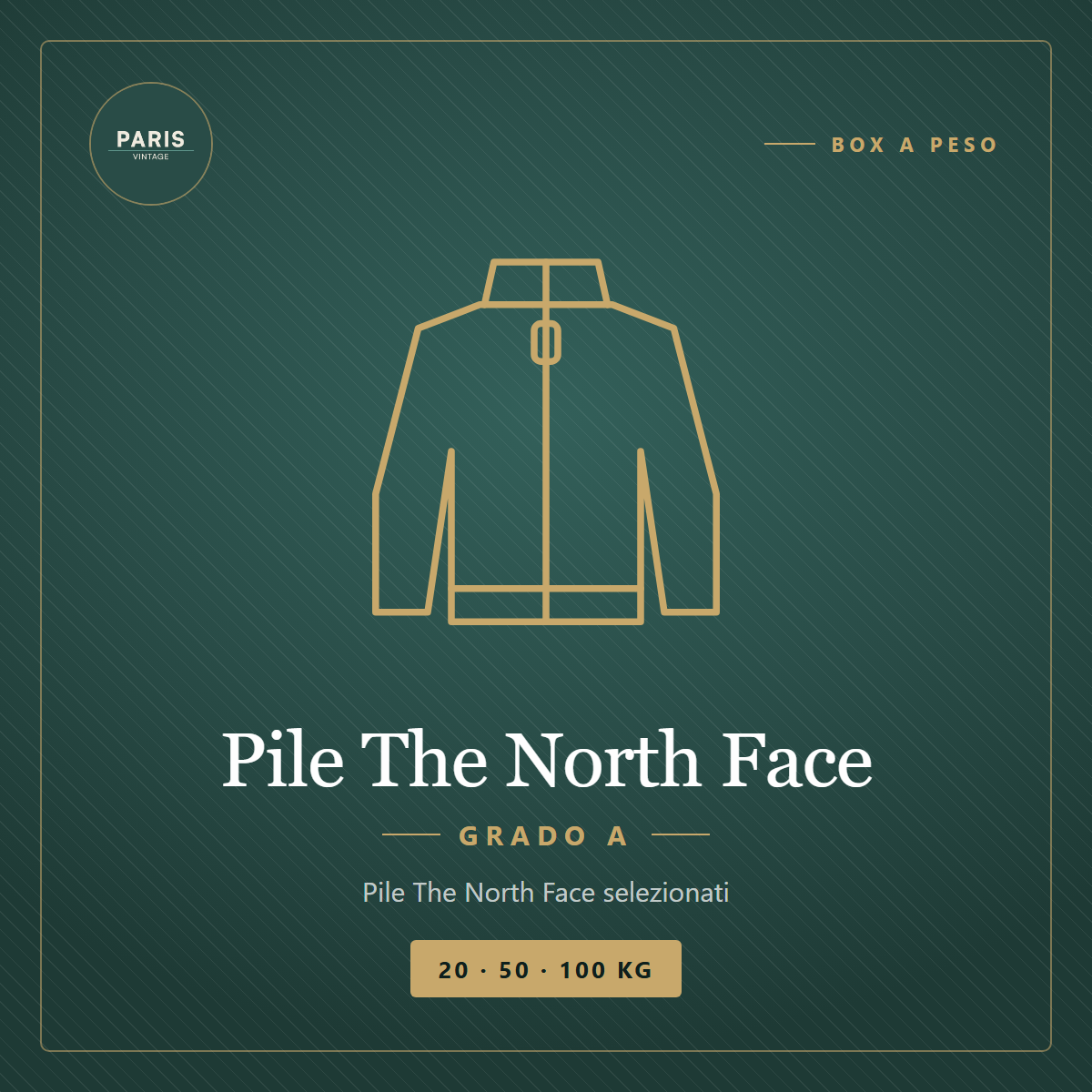 Box Pile The North Face - Grado A — Vintage Paris